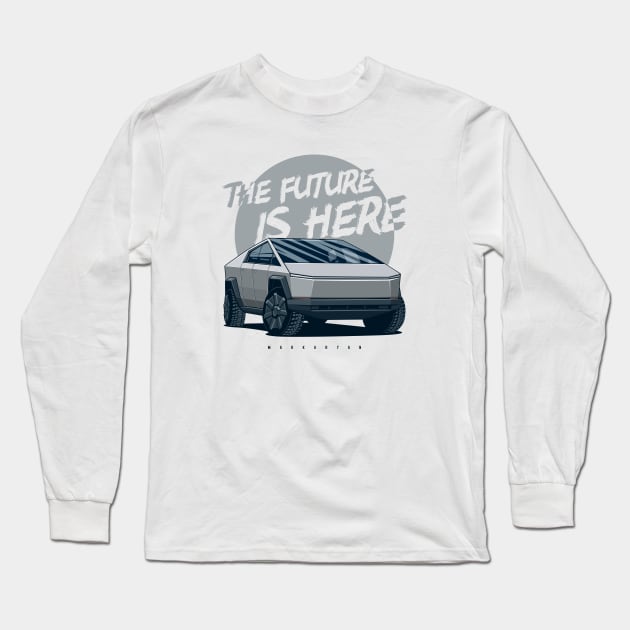 The Future is here! Long Sleeve T-Shirt by Markaryan